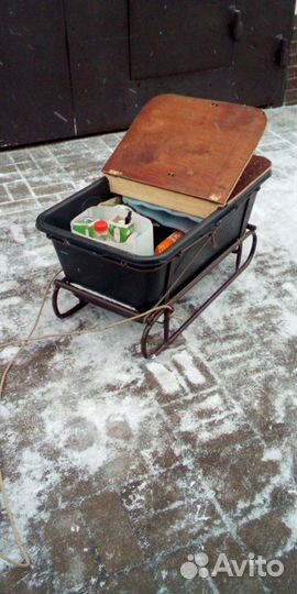 Санки - ящик рыбацкие