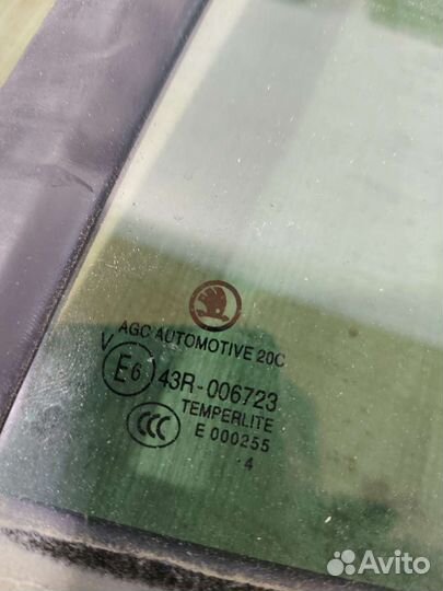 Задние стекла Skoda Octavia Combi, as3