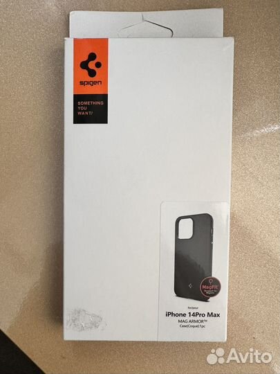 Чехол iPhone 14 pro max Spigen mag armor