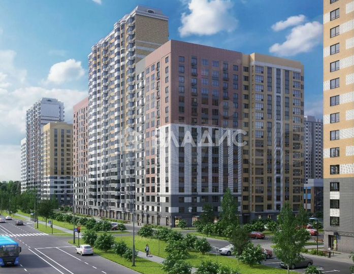 Квартира-студия, 26,7 м², 9/25 эт.