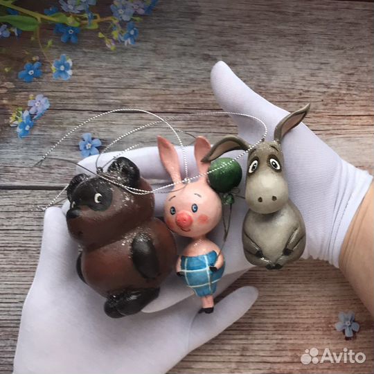 Винни Пух, Пятачок, Иа и Сова