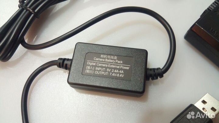 USB адаптер питания Sony NP-FW50 пустышка