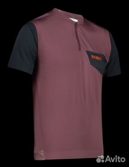 Велоджерси Leatt MTB Trail 3.0 Jersey Malbec