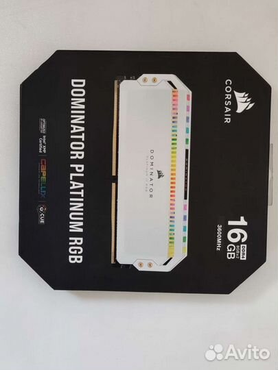 Оперативная память Corsair dominator RGB 16gb