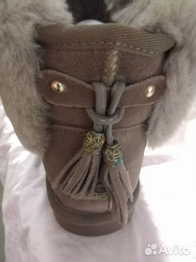 Ugg женские на платформе коричневые
