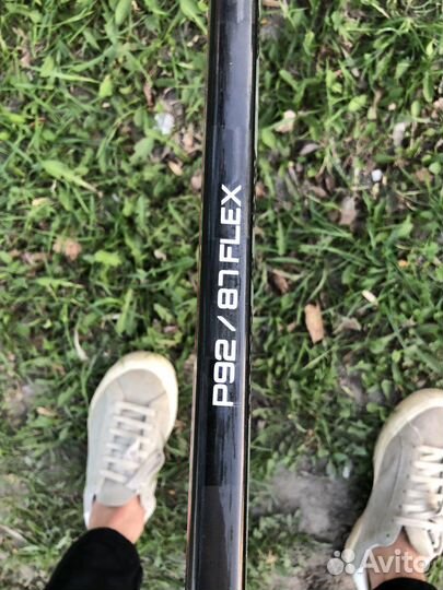 Клюшка хоккейная левый хват bauer vapor hyperlite