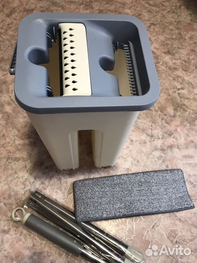 Швабра с ведром и отжимом новые