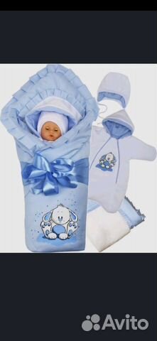 Конверт на выписку для мальчика