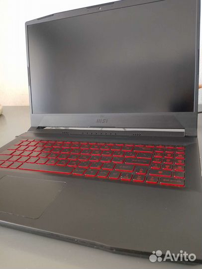 Ноутбук MSI gf66 Katana