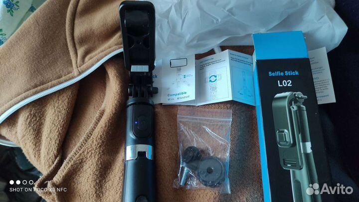 Беспроводная селфи палка