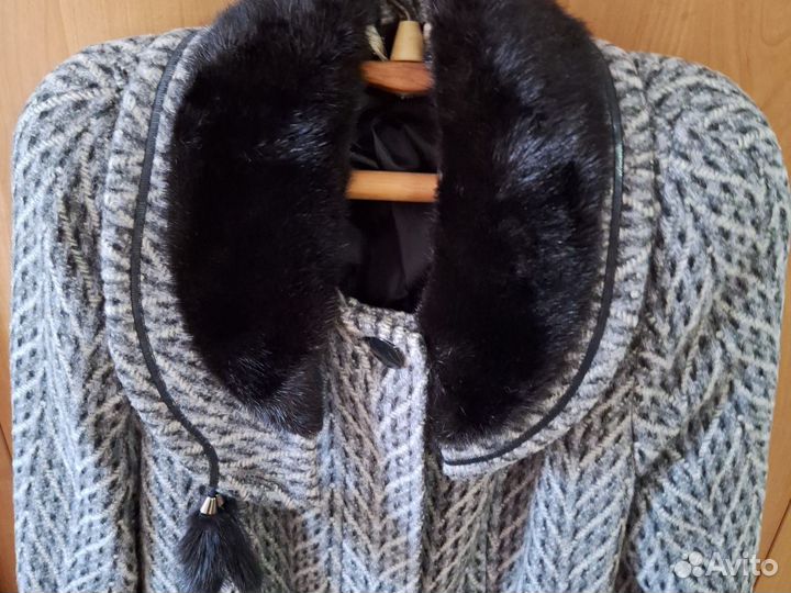 Пальто женское зимнее 54 56