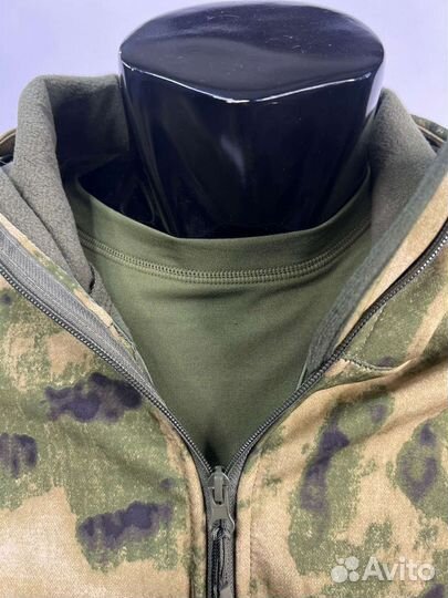 Тактический костюм соффешл мох