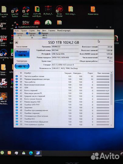 Ssd 1tb новые