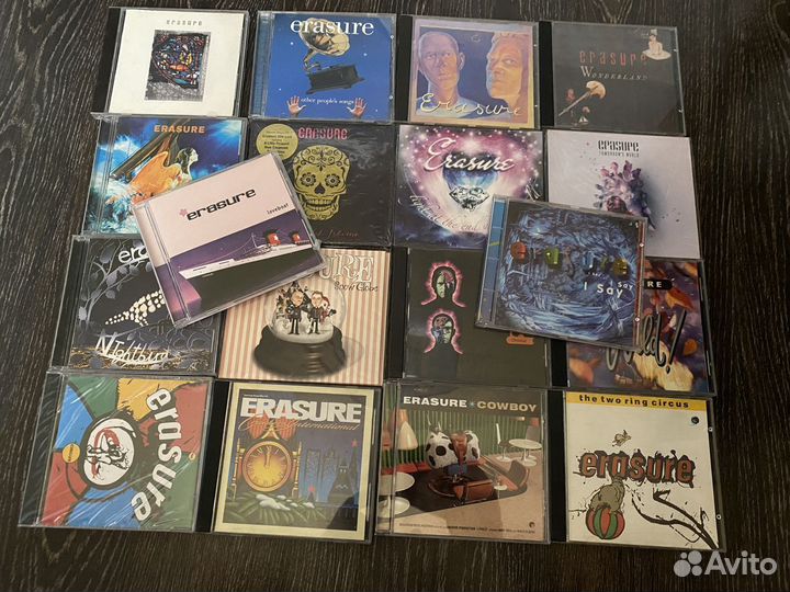 Erasure Фирменные CD диски