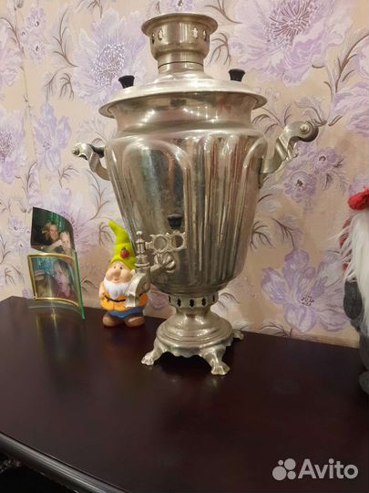 Самовар угольный старинный