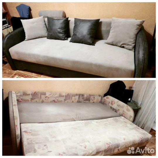 Перетяжка мягкой мебели