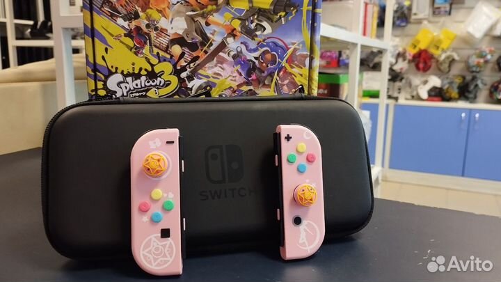 Nintendo switch oled splatoon 3 edition