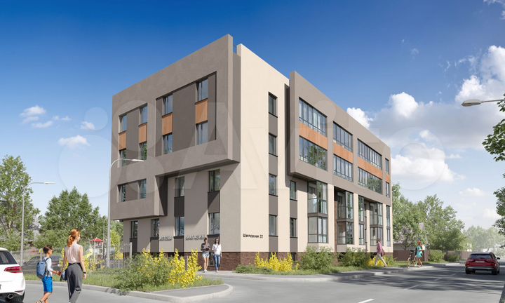 3-к. квартира, 45,2 м², 3/4 эт.