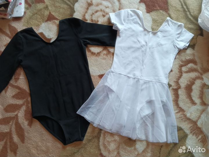 Купальник гимнастический новый, Р 116-122