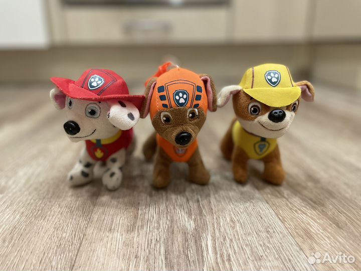 Команда Щенячьего патруля 4шт