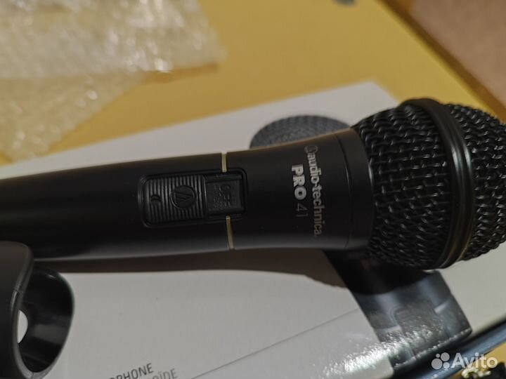 Микрофон динамический audio-technica pro 41