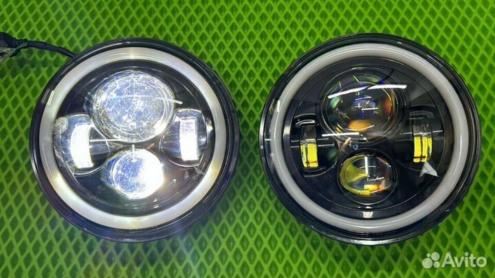 LED фара Niva UAZ Jeep Mercedes-Benz GAZ ZIL