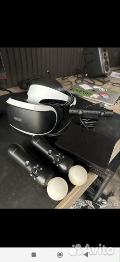 Комплект VR очки для ps4