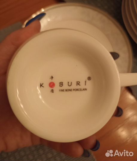 Чайный сервиз фарфор япония 15 предметов