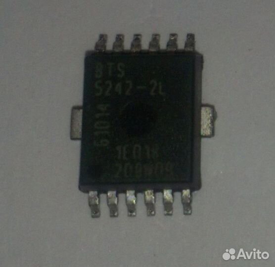 BTS5242-2L - двухканальный силовой переключатель