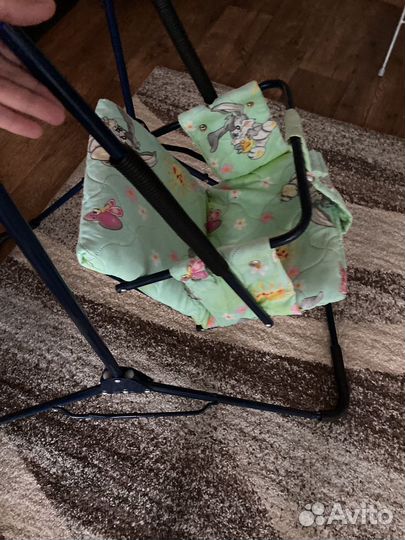 Детские домашние качели до 1,5 года