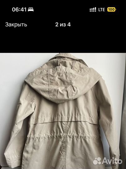 Тренч для девочки 128 Zara