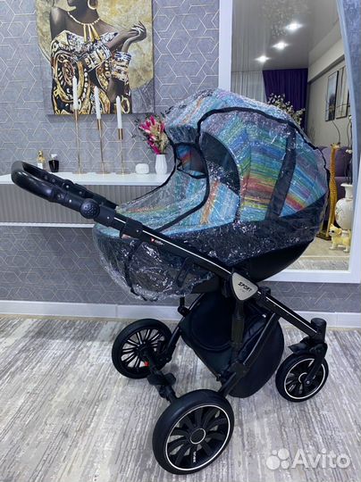Коляска 3 в 1 Anex Sport Эко кожа (доставка )