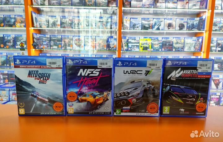 Игры для Playstation 4 Подборка гонок