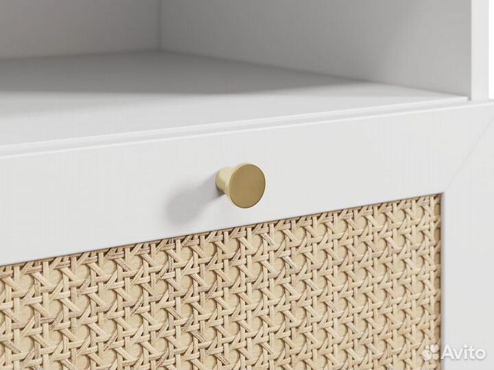 Тумба прикроватная Алвис-2 White