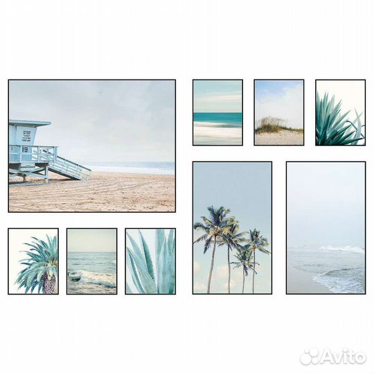 Постер картина икеа пьеттерид Побережье