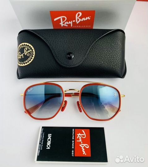 Очки ray ban ferrari мужские