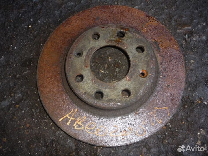 Тормозной диск Шевроле Авео Т250