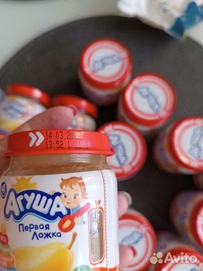 Фруктовое пюре Агуша