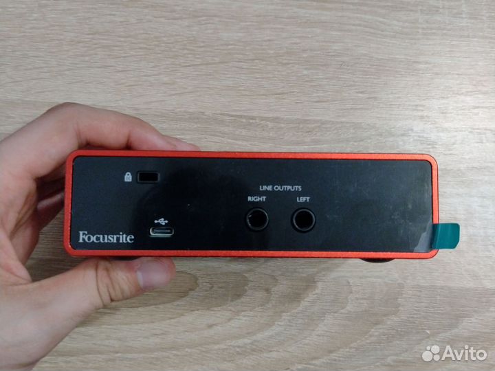 Звуковая карта Focusrite Scarlett Solo 3rd gen