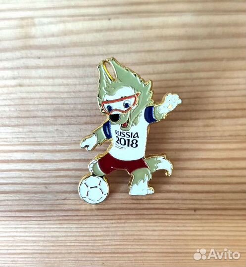 Значок, пин Забивака Чемпионат 2018