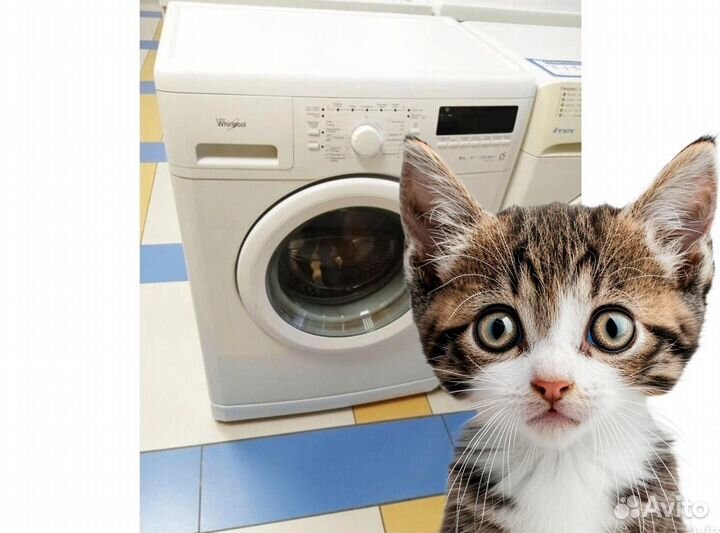 Стиральная машина Whirlpool 6кг. Гарантия 1 год