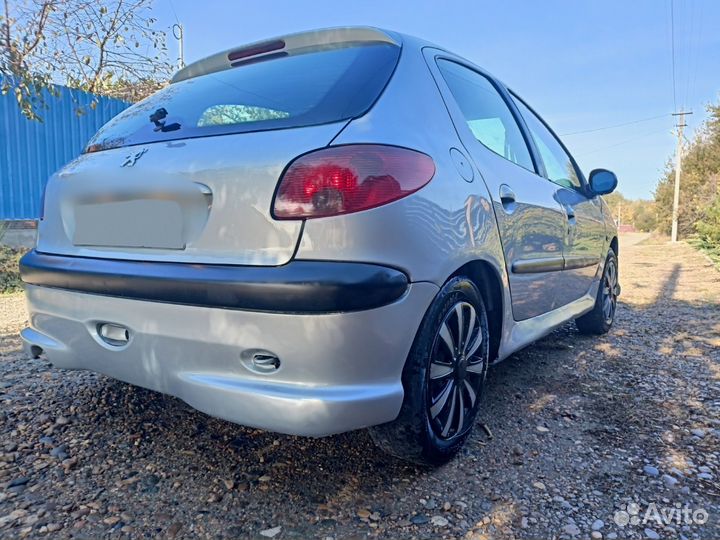 Peugeot 206 1.4 МТ, 2007, 262 000 км