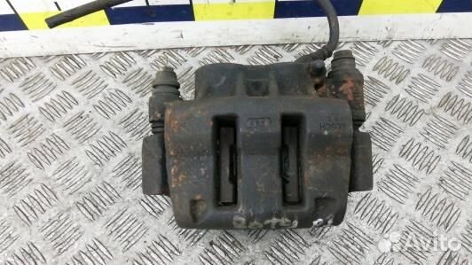 Суппорт тормозной передний левый opel movano A (80