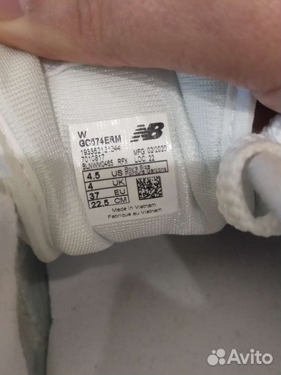 New Balance кожа оригинал 37р