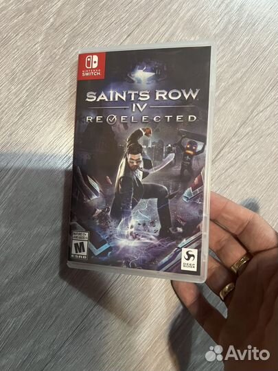 Saints Row nintendo switch