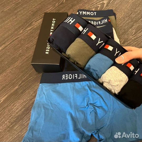 Трусы мужские 5 шт новые Tommy Hilfiger томи