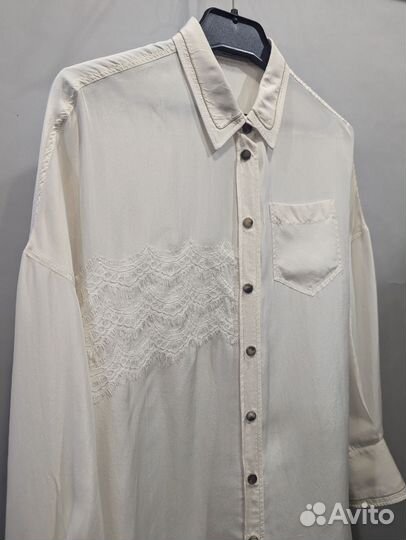 Шелковая блузка Brunello Cucinelli оригинал