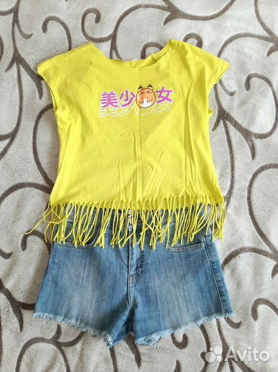 Шорты, футболки, леггинсы, платье