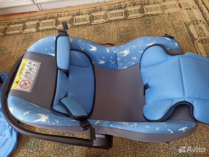 Автолюлька детское кресло 0+