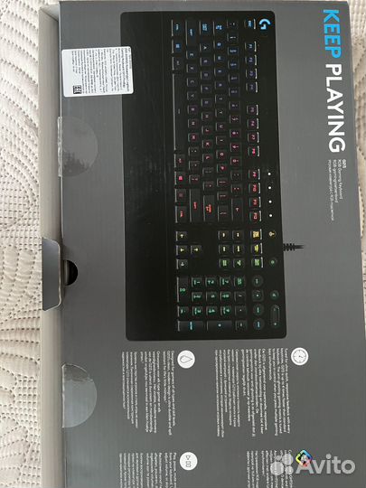 Игровая клавиатура logitech prodigy g213
